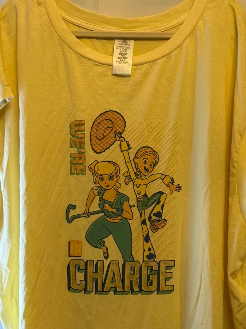Disney Toy Story Bo Peep & Jessie Sleeveless Tee (2X)